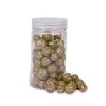 ΜΙΚΡΕΣ ΜΠΑΛΕΣ ΦΕΛΙΖΟΛ ΜΕ ΓΚΛΙΤΕΡ ΧΡΥΣΕΣ 1.2/1.5/2 CΜ