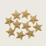 10 ΑΥΤΟΚΟΛΛΗΤΑ ΑΣΤΕΡΙΑ ΧΡΥΣΟ 2,5cm