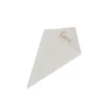 ΧΑΡΤΙΝΑ ΚΩΝΑΚΙΑ LOVE ΕΚΡΟΥ 10 ΤΜΧ