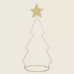 ΜΕΤΑΛΛΙΚΟ ΕΛΑΤΟ ΜΕ ΑΣΤΕΡΙ ΧΡΥΣΟ 10×21,5cm