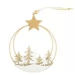 ΚΥΚΛΟΣ ΜΕ ΕΛΑΤΑ ΚΑΙ ΑΣΤΕΡΙ 16,5 x 19,5cm