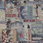 ΥΦΑΣΜΑ ΣΚΙ VINTAGE 140CM