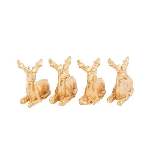 ΧΡΥΣΑ ΤΑΡΑΝΔΑΚΙΑ 3x3cm 4 ΤΜΧ