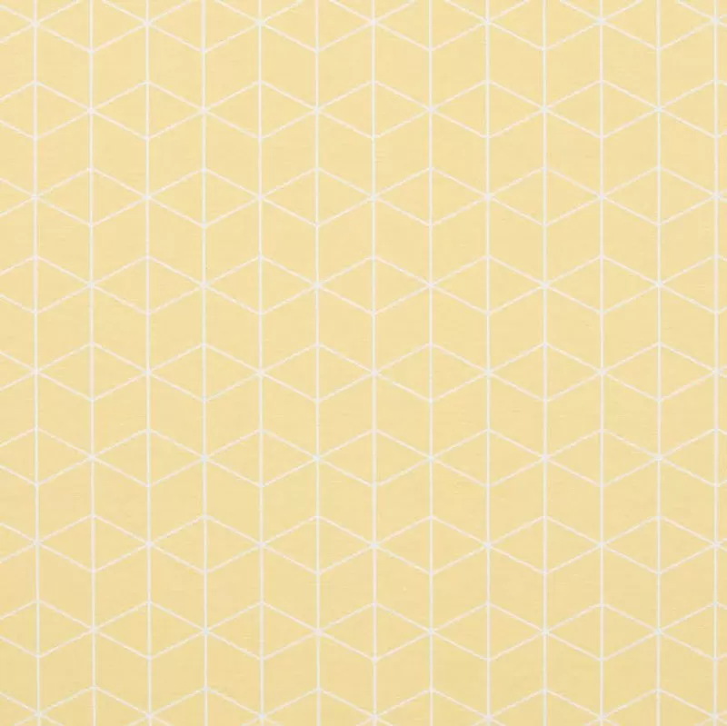 ΥΦΑΣΜΑ ΓΕΩΜΕΤΡΙΚΟΙ ΡΟΜΒΟΙ ΚΙΤΡΙΝΟ 140CM