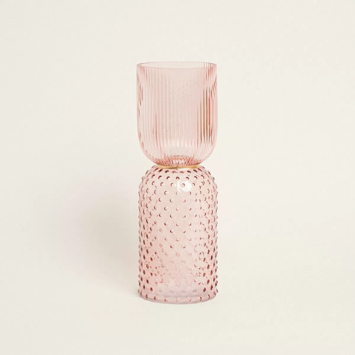 ΒΑΖΟ ΙΣΙΟ ΜΕ ΧΡΥΣΗ ΛΕΠΤΟΜΕΡΕΙΑ 13 x 38 cm