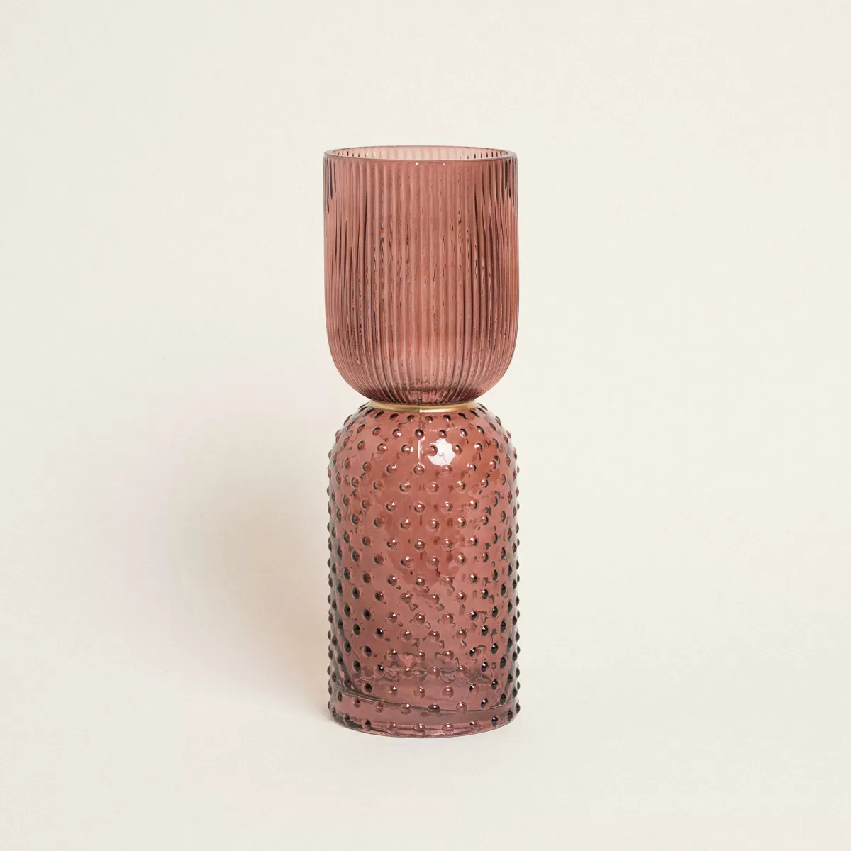 ΒΑΖΟ ΙΣΙΟ ΜΕ ΧΡΥΣΗ ΛΕΠΤΟΜΕΡΕΙΑ 13 x 38 cm