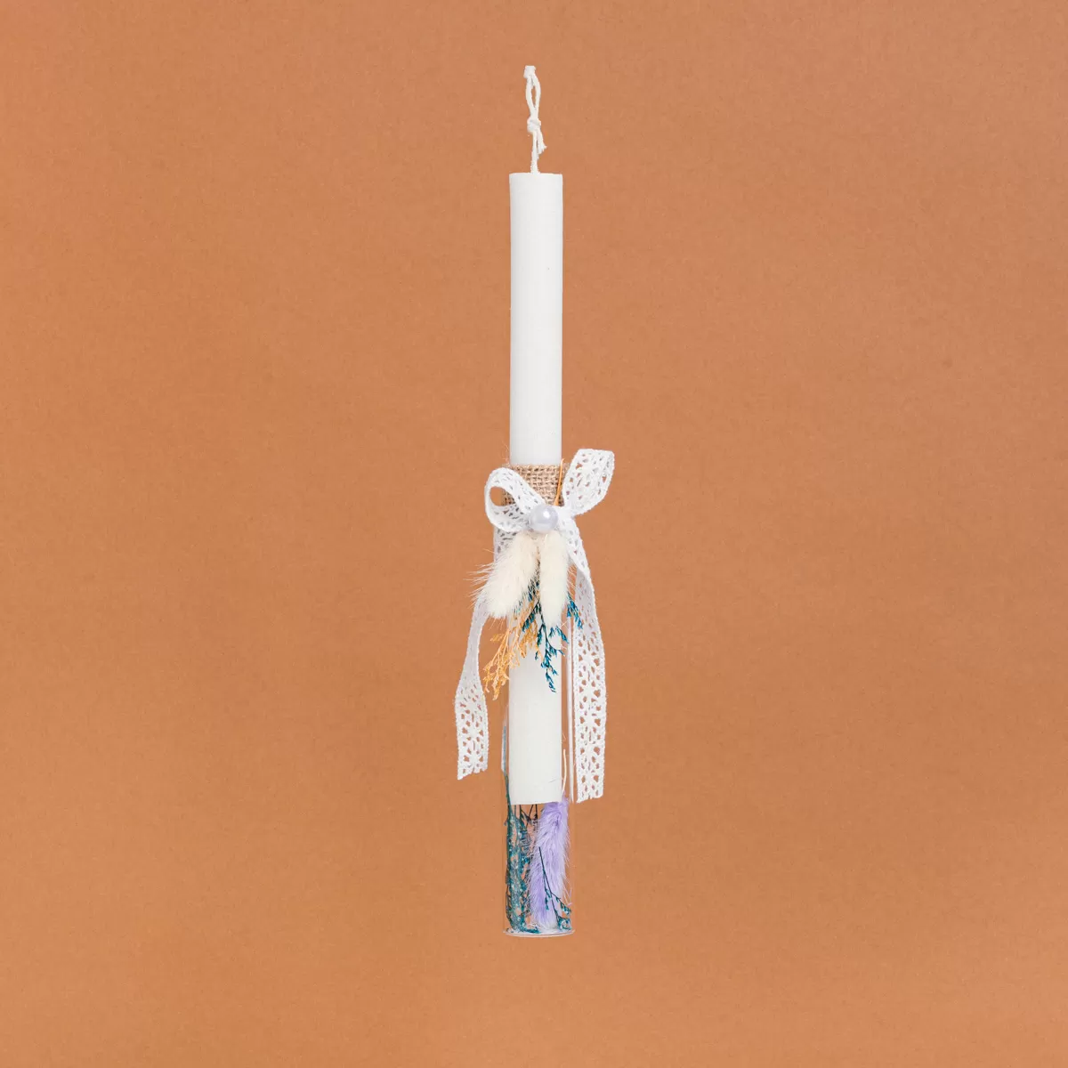 ΛΑΜΠΑΔΑ ΣΤΟΛΙΣΜΕΝΗ ΓΥΑΛΙΝΟΣ ΣΩΛΗΝΑΣ ΜΕ ΑΠΟΞΗΡΑΜΕΝΑ ΛΟΥΛΟΥΔΙΑ