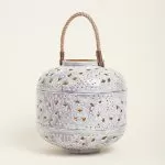 ΦΑΝΑΡΙ ΜΕΤΑΛΙΚΟ ΓΚΡΙ 30 x 28 cm