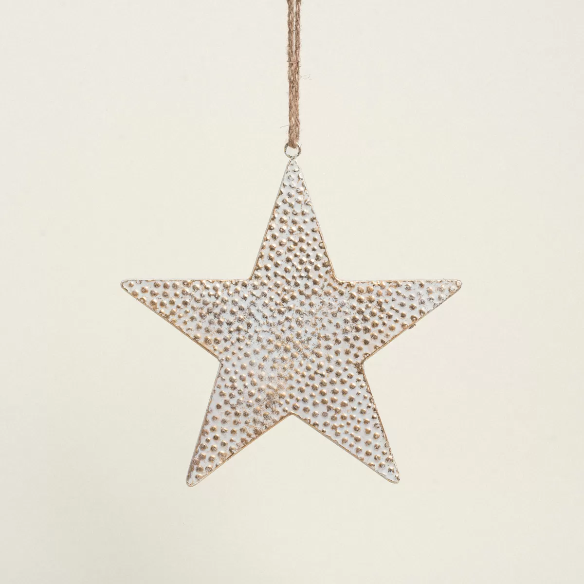 ΜΕΤΑΛΛΙΚΟ ΑΣΤΕΡΙ ΛΕΥΚΟ / ΧΡΥΣΟ 31 cm