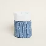 ΚΑΛΑΘΑΚΙ ΥΨΑΣΜΑΤΙΝΟ 25 x 15 cm ΑΓΚΥΡΑ ΡΙΓΕ ΜΠΛΕ