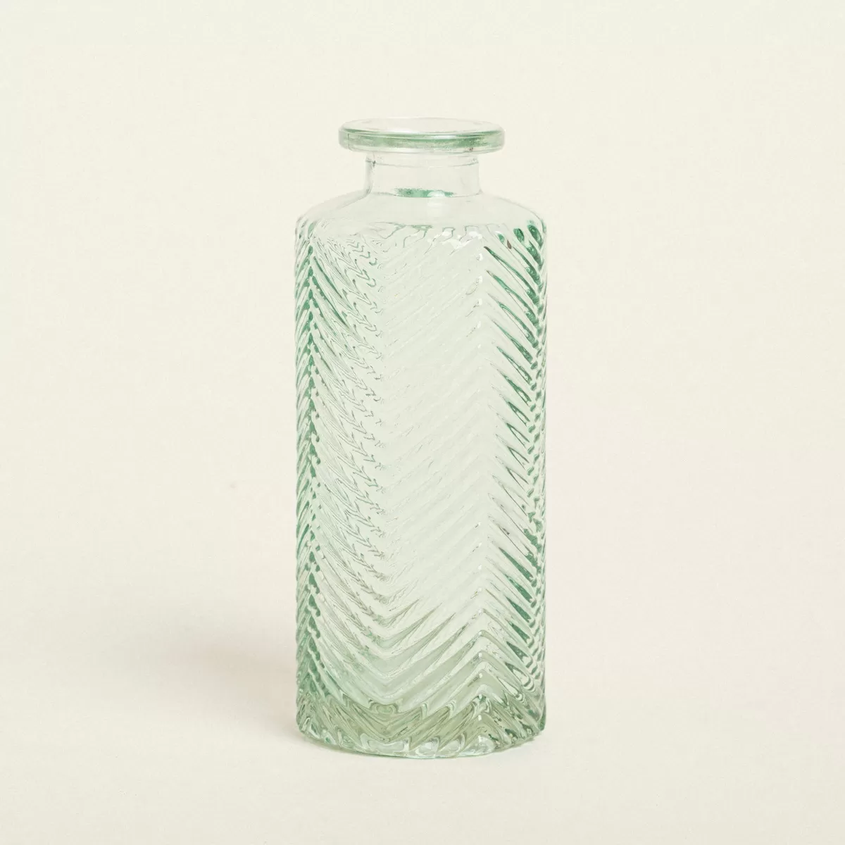 ΒΑΖΟ ΜΕ ΑΝΑΓΛΥΦΟ ΖΙΓΚ-ΖΑΓΚ 5,4 x 13 cm