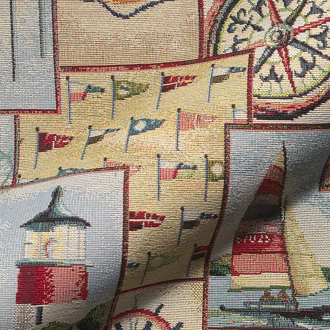 ΥΦΑΣΜΑ Nautic Sea Scene 140CM