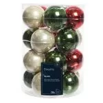 ΓΥΑΛΙΝΕΣ ΜΠΑΛΕΣ 3 ΧΡΩΜΑΤΑ 6 cm ΣΕΤ 20 ΤΜΧ