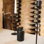 ΜΠΟΥΚΑΛΑΚΙ ΜΑΥΡΟ ΜΑΤ ΜΕ ΦΕΛΛΟ 11 x 5,7 cm 125 ml