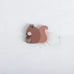 ΞΥΛΙΝΟΣ ΣΚΙΟΥΡΟΣ  40X35MM