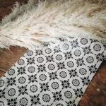 ΡΟΛΟ BOHO NOIR 28 cm x 5 m