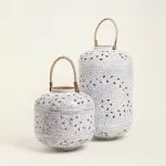 ΦΑΝΑΡΙ ΜΕΤΑΛΙΚΟ ΓΚΡΙ 30 x 28 cm