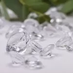 ΧΑΝΤΡΕΣ ΔΙΑΜΑΝΤΑΚΙΑ ΔΙΑΦΑΝΑ PVC 110GR 1.2CM