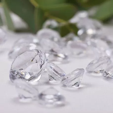 ΧΑΝΤΡΕΣ ΔΙΑΜΑΝΤΑΚΙΑ ΔΙΑΦΑΝΑ PVC 110GR 1.2CM