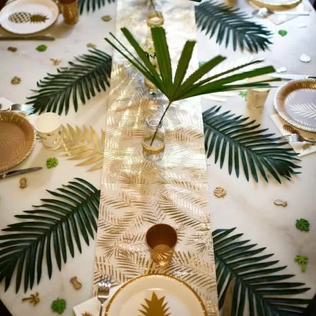 ΡΟΛΟ ΧΡΥΣΑ ΤΡΟΠΙΚΑ ΚΛΑΔΙΑ 28 cm x 5 m