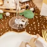 ΞΥΛΙΝΑ ΑΥΤΟΚΟΛΛΗΤΑ ΤΑΡΑΝΔΑΚΙΑ ΜΕ ΓΚΛΙΤΕΡ ΚΑΙ ΓΟΥΝΑΚΙ ΣΕΤ 4 ΤΜΧ