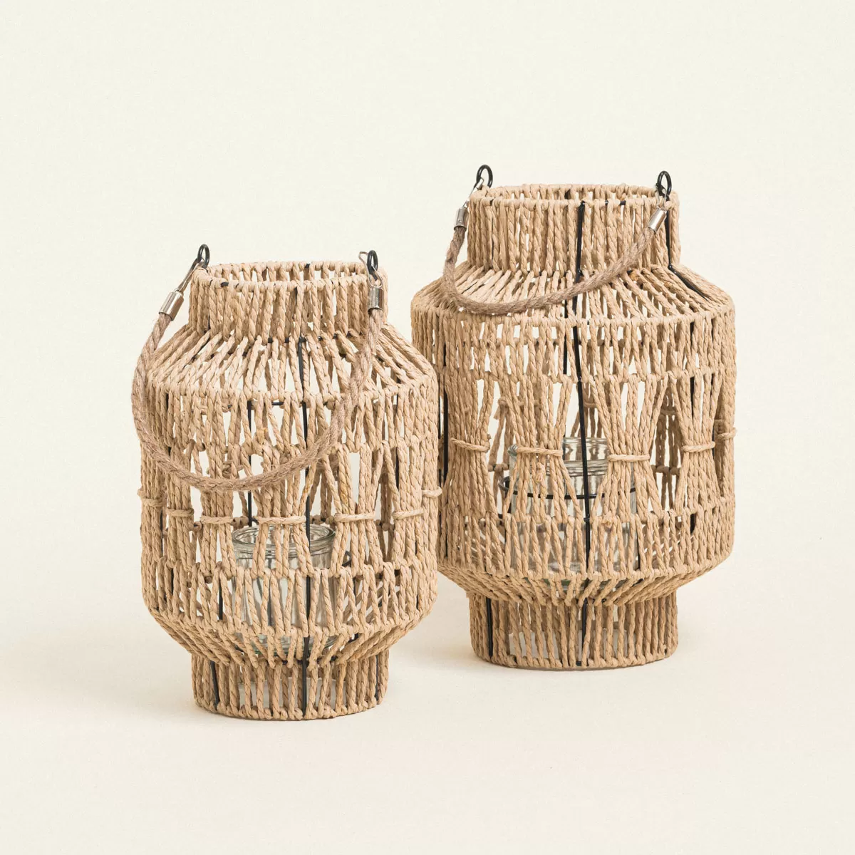 ΦΑΝΑΡΙ ΧΕΙΡΟΠΟΙΗΤΟ ΜΕ ΚΟΡΔΟΝΙ 31 x 19 cm