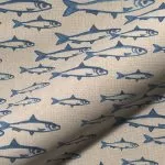 ΥΦΑΣΜΑ ΨΑΡΙΑ ΜΕ ΟΨΗ ΖΩΓΡΑΦΙΣΜΕΝΑ ΣΤΟ ΧΕΡΙ 140 CM