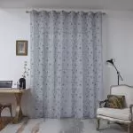 Κουρτίνα Art 6121  280×280  Γαλάζιο,Μπλε Beauty Home