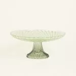 ΠΙΑΤΕΛΑ ΓΥΑΛΙΝΗ ΠΡΑΣΙΝΗ 20 x 10 CM