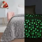 Κουβέρτα μονή φωσφορίζουσα Art 6127  160×220 Γκρι Beauty Home