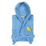 Μπουρνούζι εφηβικό Art 3269 10-12 ετών Γαλάζιο Beauty Home