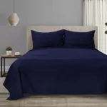 Σετ σεντόνια υπέρδιπλα με λάστιχο 4 Seasons Art 12000 240×270 Μπλέ Beauty Home