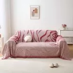 Beauty Home Ριχτάρια σετ 3τμχ Art 8611 (180×160 + 180×250 + 180×300) Κόκκινο