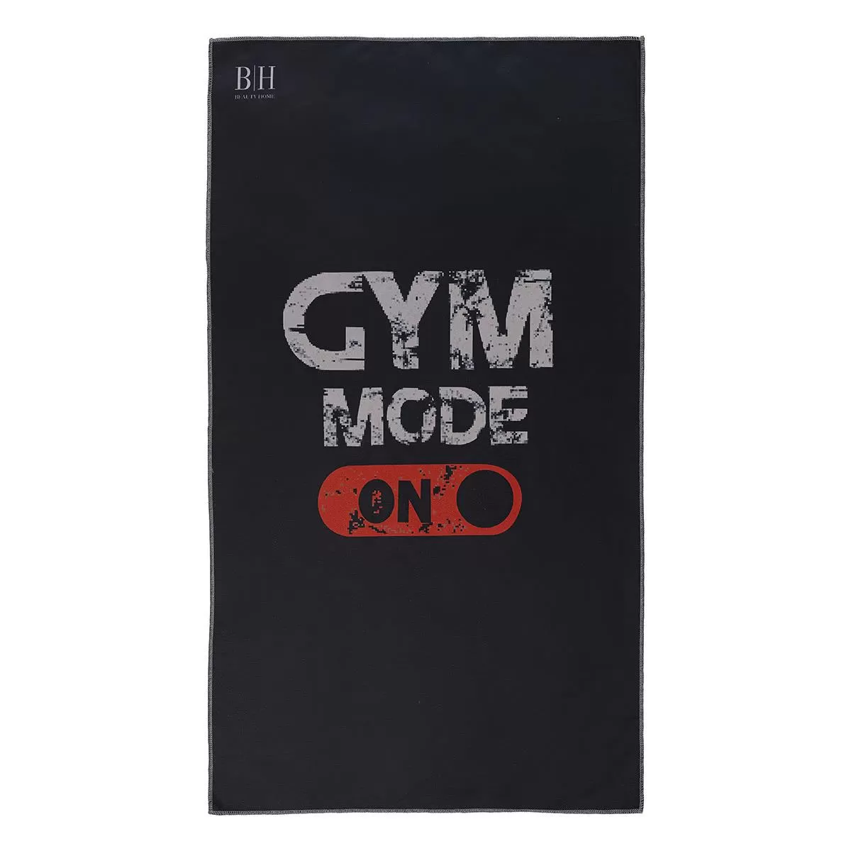 Πετσέτα γυμναστηρίου Art 2244 50×90 Μαύρο,Γκρι Beauty Home