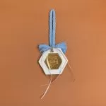 ΚΡΕΜΑΣΤΟ ΠΟΛΥΓΩΝΟ ΚΕΡΑΜΙΚΟ ΜΕ PLEXI MY 1st CHRISTMAS ΓΑΛΑΖΙΟ