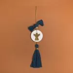 ΚΡΕΜΑΣΤΟ ΣΤΡΟΓΓΥΛΟ ΚΕΡΑΜΙΚΟ ME PLEXI ΑΓΓΕΛΟΣ ΧΡΥΣΟ ΠΕΤΡΟΛ