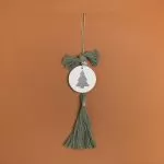 ΚΡΕΜΑΣΤΟ ΣΤΡΟΓΓΥΛΟ ΚΕΡΑΜΙΚΟ ME PLEXI ΔΕΝΤΡΟ ΑΣΗΜΙ ΠΡΑΣΙΝΟ ΕΥΚΑΛΥΠΤΟΥ