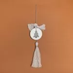 ΚΡΕΜΑΣΤΟ ΣΤΡΟΓΓΥΛΟ ΚΕΡΑΜΙΚΟ ME PLEXI ΔΕΝΤΡΟ ΑΣΗΜΙ ΜΠΕΖ