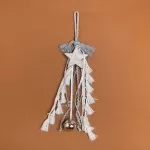 ΚΡΕΜΑΣΤΟ ΜΕ ΦΟΥΝΤΑΚΙΑ ΞΥΛΙΝΟ ΔΙΑΚΟΣΜΗΤΙΚΟ ΑΣΤΕΡΙ ΤΑΡΑΝΔΟΙ ΑΣΗΜΙ