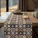 ΡΑΝΝΕΡ ΣΤΟΦΑ ROUND CIRCLE LUXURY