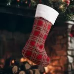 ΚΑΛΤΣΑ 50 x 30 CM ΣΤΟΦΑ ΚΑΡΩ ΚΟΚΚΙΝΟ