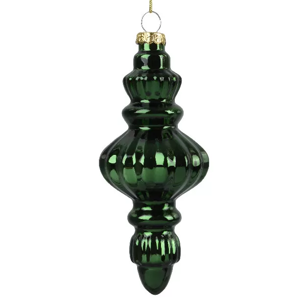 ΓΥΑΛΙΝΟ ΣΤΟΛΙΔΙ 6 x 13 CM ΠΡΑΣΙΝΟ