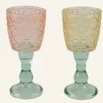 Κηροπήγιο Γυάλινο 7.6 x 16 cm