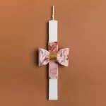 ΛΑΜΠΑΔΑ 33cm ΦΛΟΡΑΛ ΦΙΟΓΚΟΣ ΒΕΛΟΥΔΟ ΡΟΖ ΣΕ ΣΥΣΚΕΥΑΣΙΑ ΔΩΡΟΥ