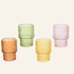 Κηροπήγιο Γυάλινο 7 x 9,2 cm