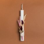 ΛΑΜΠΑΔΑ 25cm ΑΠΟΞΗΡΑΜΕΝΑ ΜΕ ΚΑΡΔΙΑ PLEXI GLASS ΜΠΟΡΝΤΩ ΣΕ ΣΥΣΚΕΥΑΣΙΑ ΔΩΡΟΥ