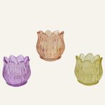 Κηροπήγιο λουλούδι 6,5 x 7,3 cm