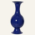 Μεταλλικό Βάζο Μπλε 25 x 56 cm