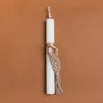 ΛΑΜΠΑΔΑ 25cm ΜΑΚΡΑΜΕ ΜΠΡΕΛΟΚ ΜΟΚΑ ΜΕ ΦΙΟΓΚΟ ΣΕ ΣΥΣΚΕΥΑΣΙΑ ΔΩΡΟΥ