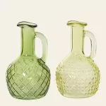 Διάφανο γυάλινο βάζο 8.5 x 14cm